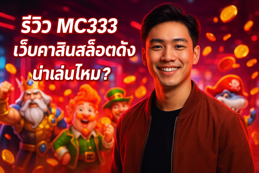 รีวิว MC333 เว็บคาสิโนสล็อตดัง น่าเล่นไหม?
