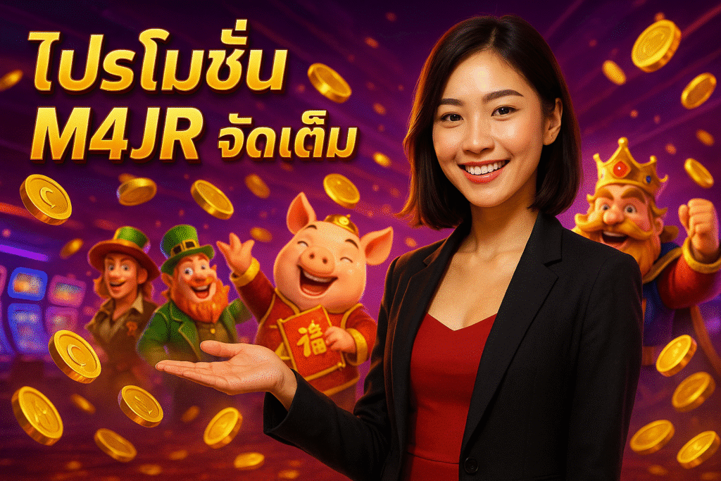 โปรโมชั่น M4JR จัดเต็ม