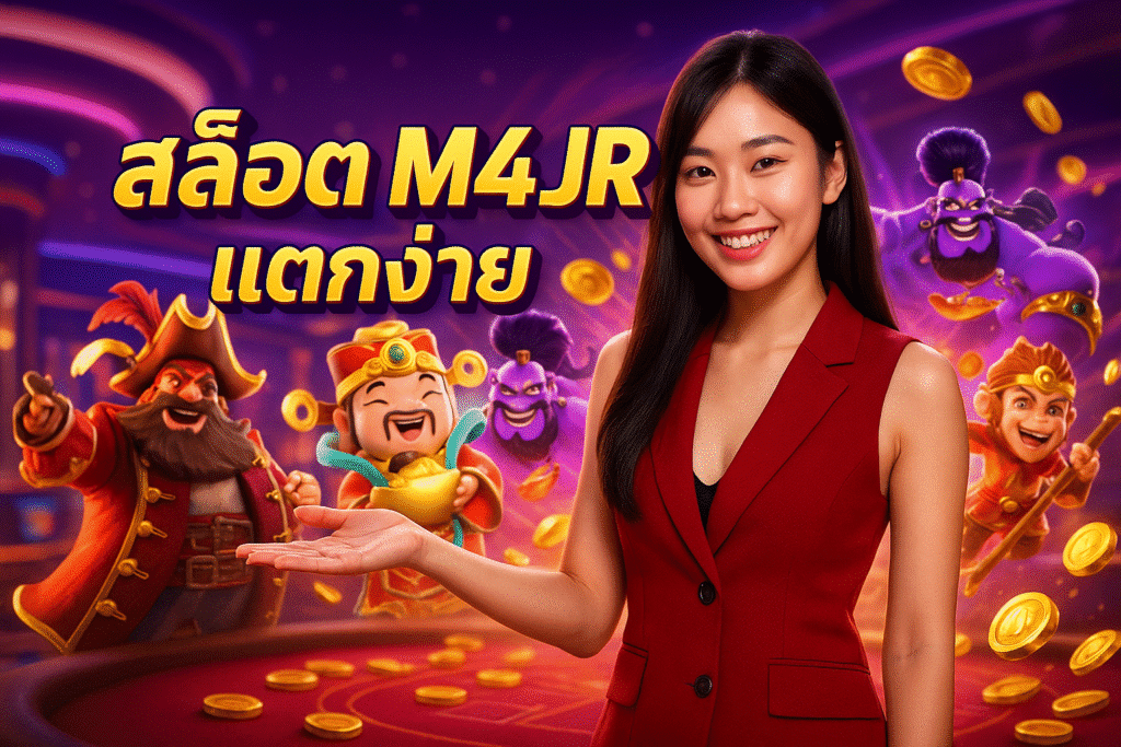 สล็อต M4JR แตกง่าย