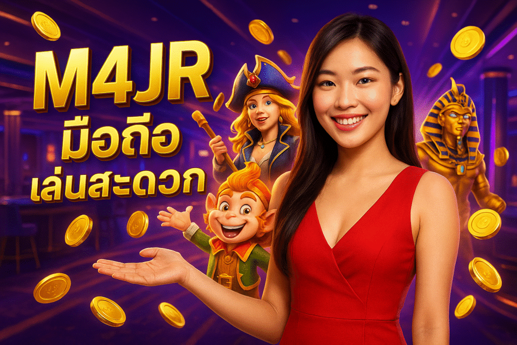 M4JR มือถือ เล่นสะดวก