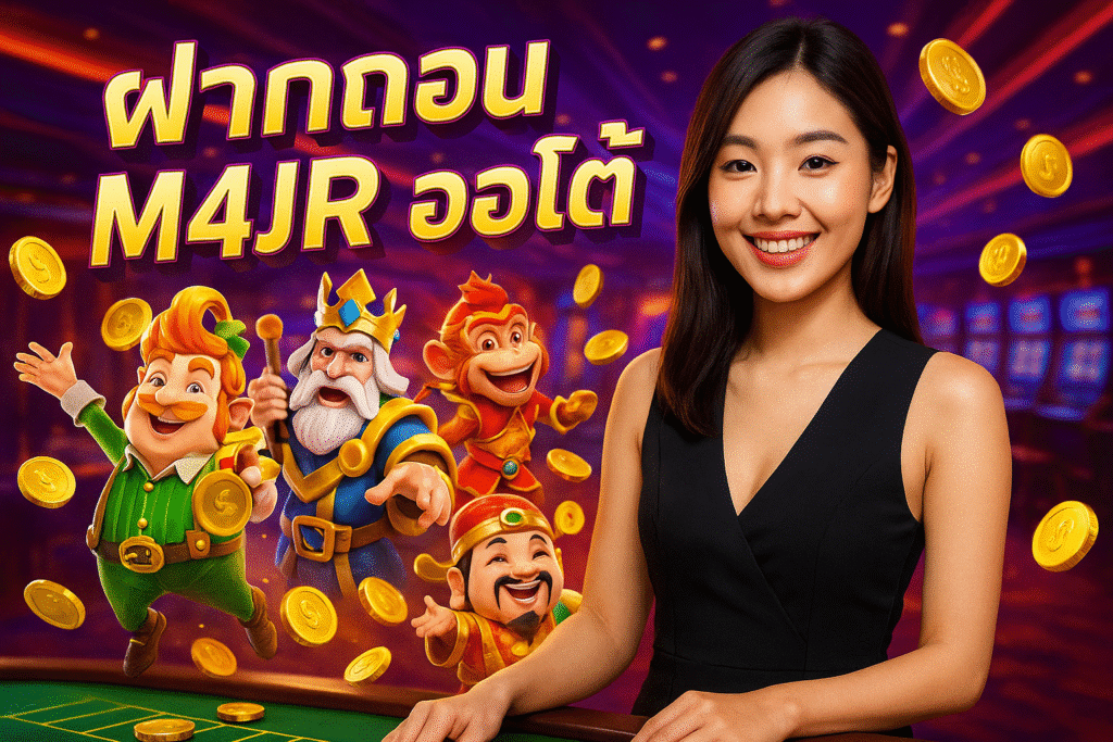 ฝากถอน M4JR ออโต้