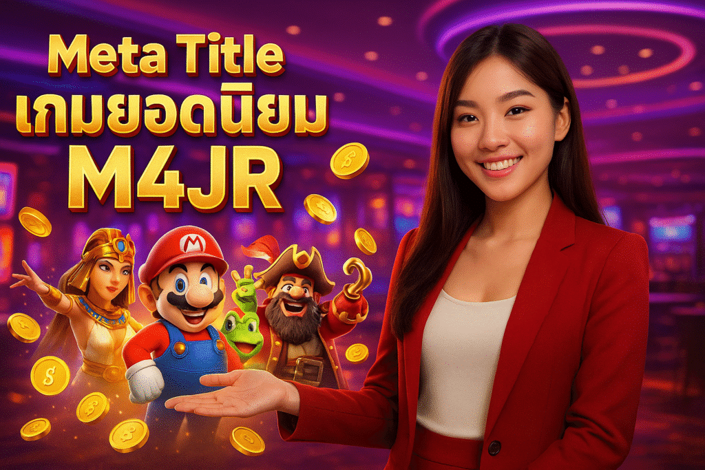 เกมยอดนิยม M4JR